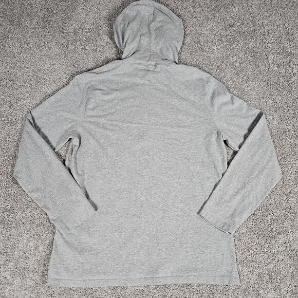 Polo Ralph Lauren Shirt Mens XL Gray Bear Hooded Ralphcore Lo-Heads Preppy - Picture 4 of 9